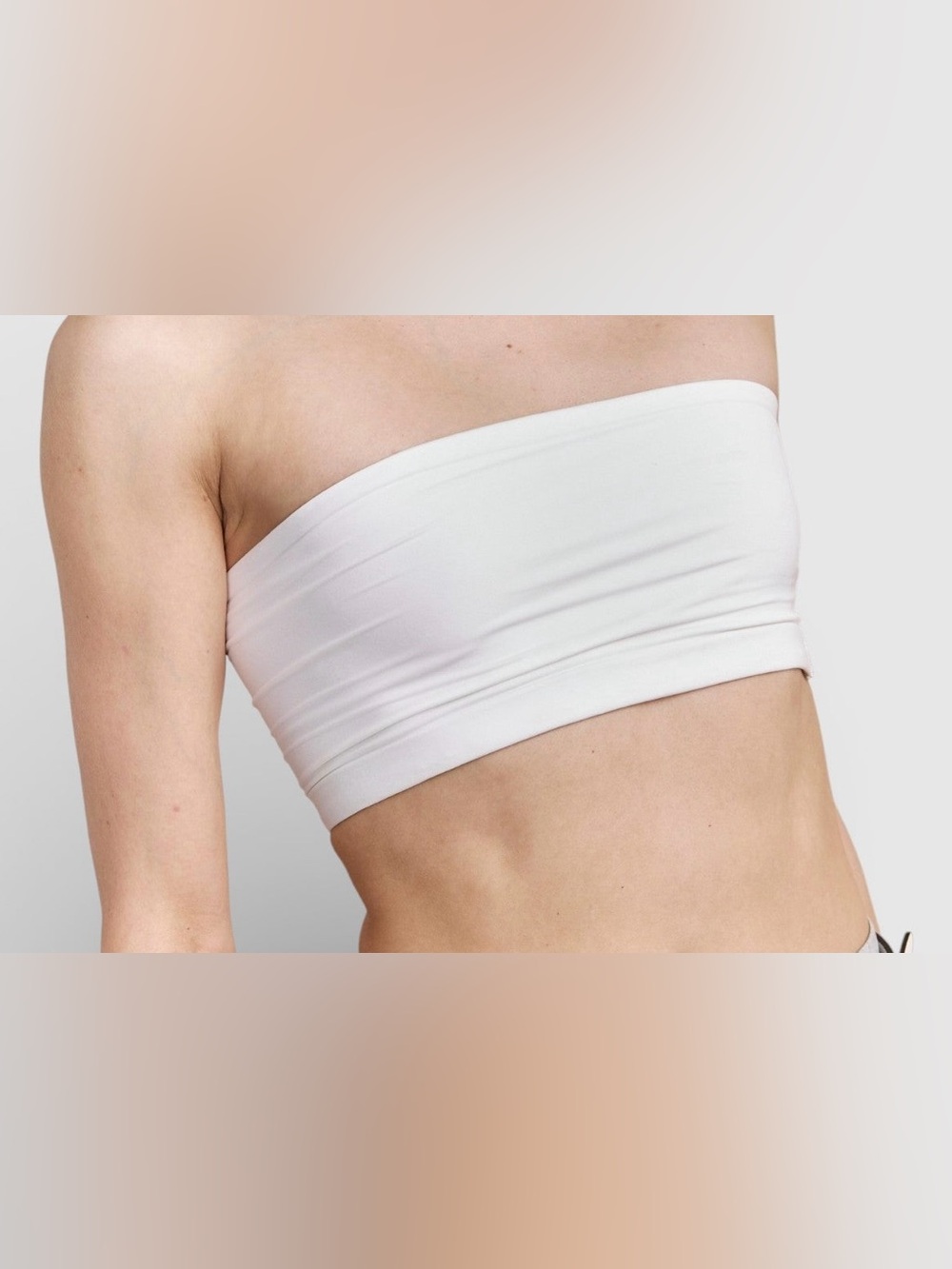 Bestform Bandeau Strapless Bra. Size 36. White. Womens Good condition